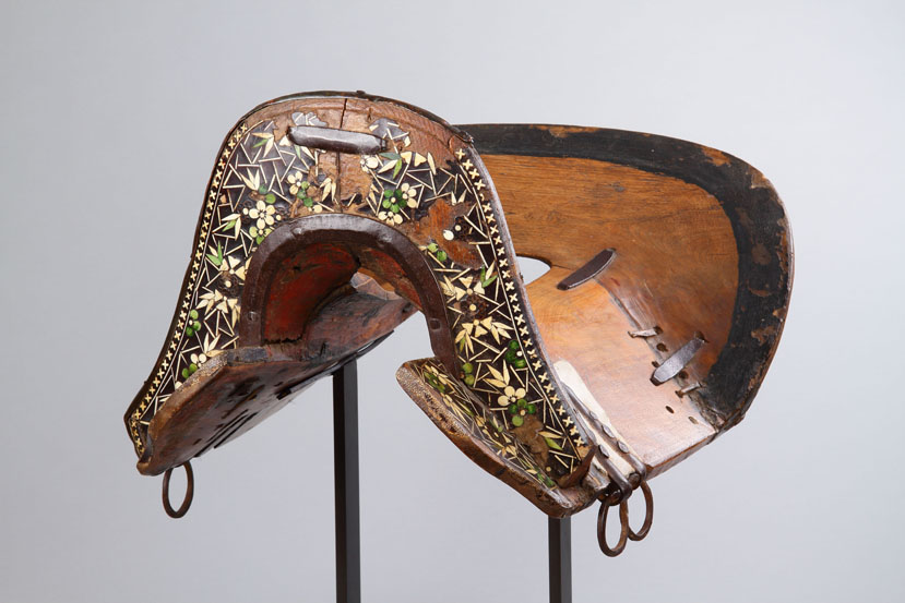Tibetan Horse Saddle as Used by the Kampa Horsemen 